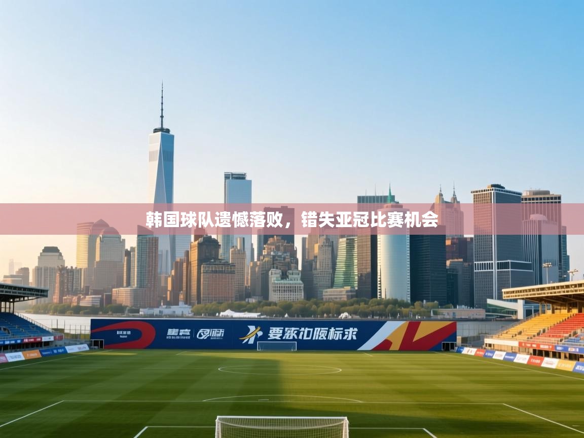 韩国球队遗憾落败，错失亚冠比赛机会  第1张